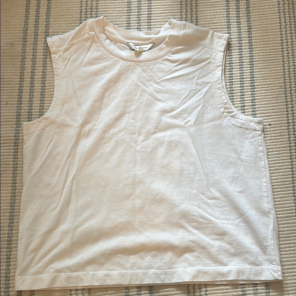Club Monaco White Tank Top